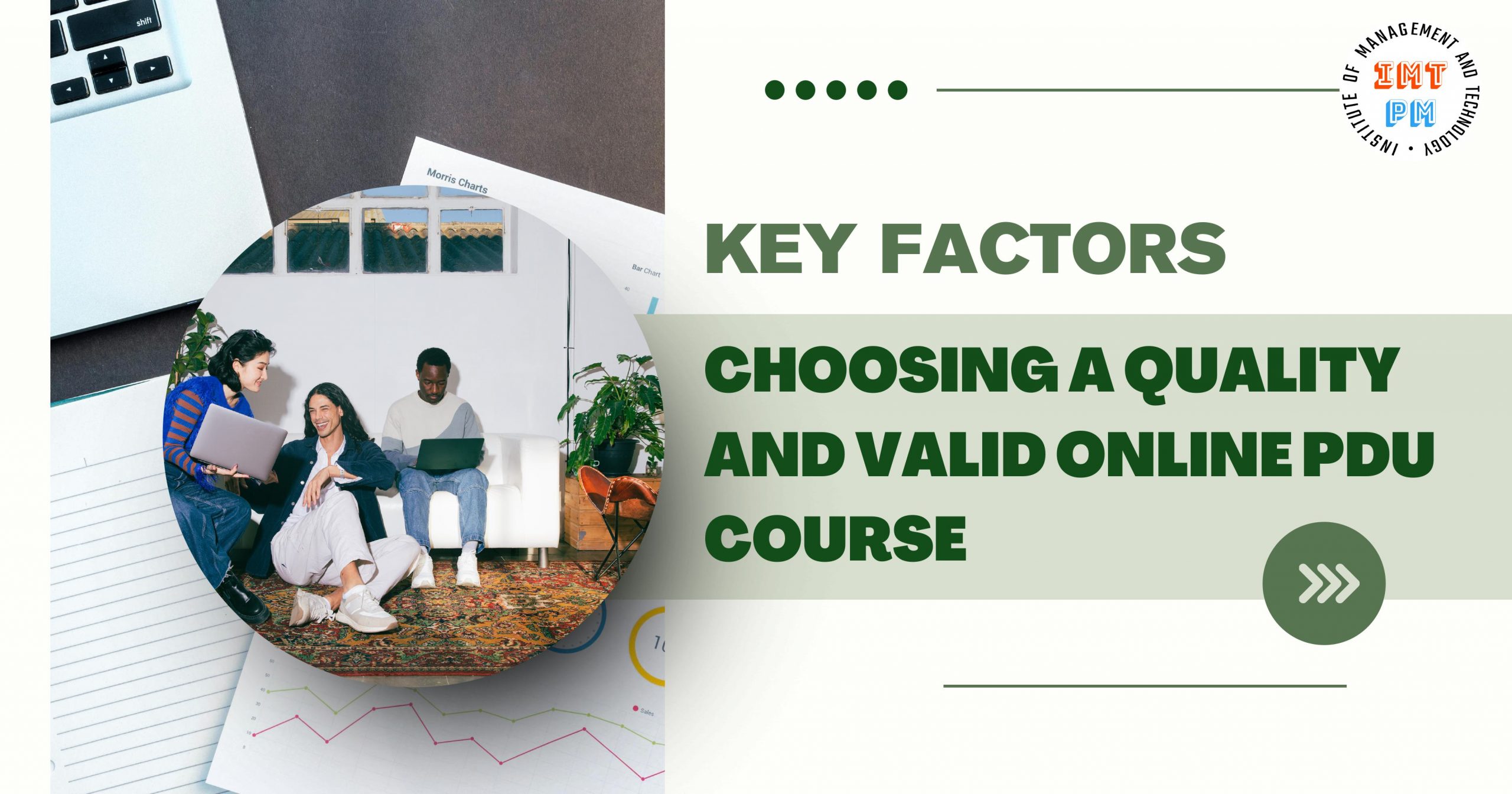 What should you consider when selecting an online PDU course to ensure quality and validity