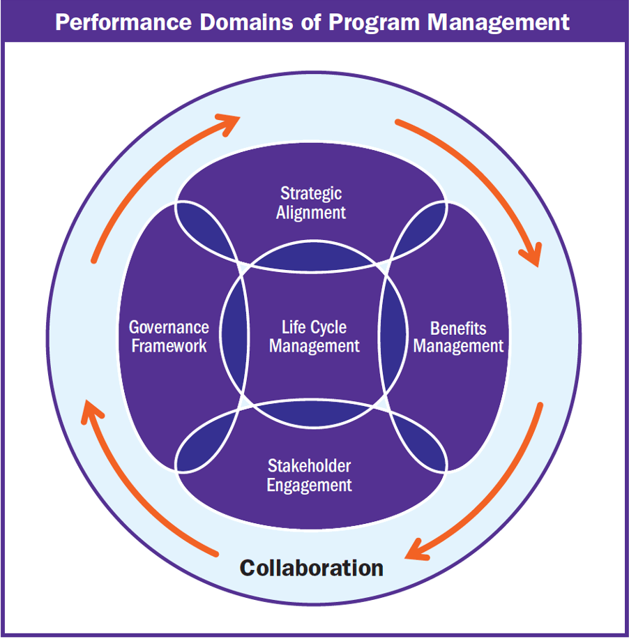 PgM: Value-Driven Program Management-Performance-domains-of-program-management-min